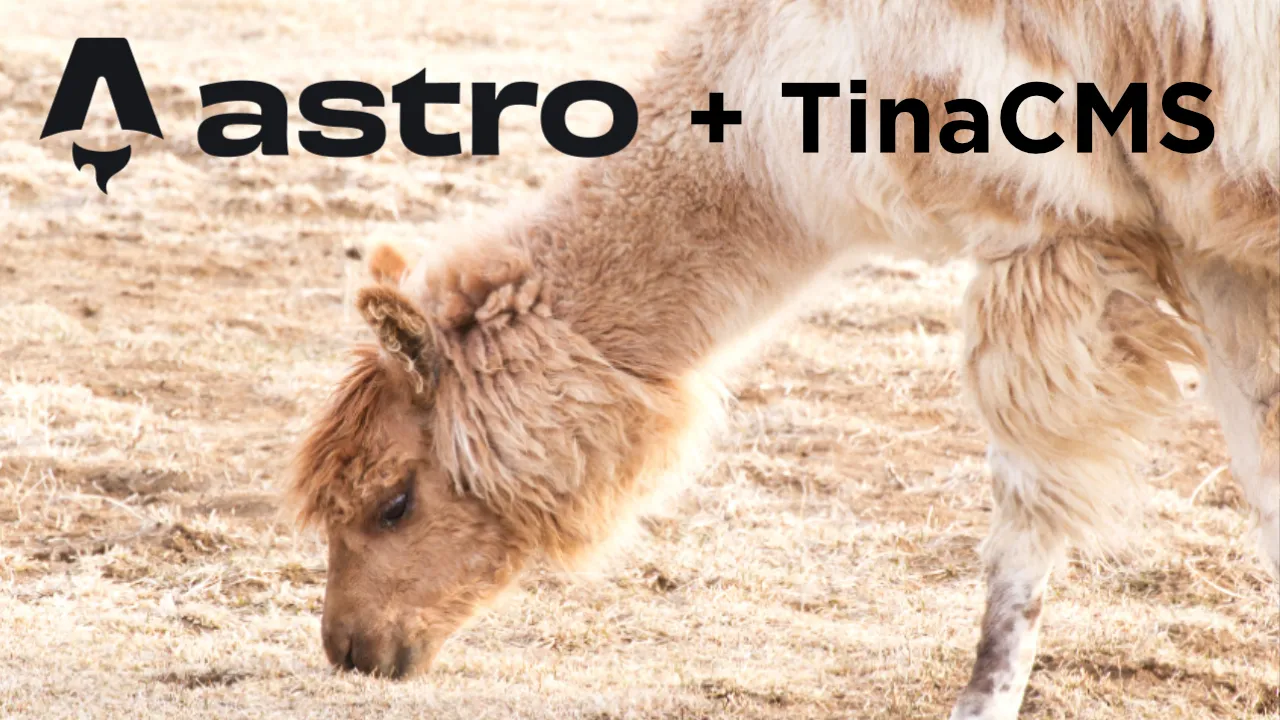 Write blog posts on the web with Tina CMS and Astro! thumbnail
